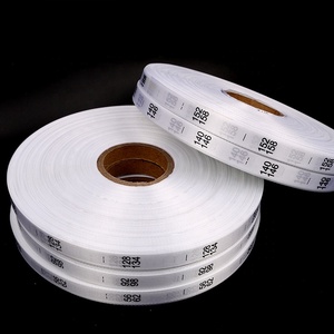 Rollo <span class=keywords><strong>de</strong></span> cintas <span class=keywords><strong>de</strong></span> satén blancas personalizadas textiles a <span class=keywords><strong>precio</strong></span> directo <span class=keywords><strong>de</strong></span> fábrica con logotipos <span class=keywords><strong>de</strong></span> números impresos marcas - Product Image 6