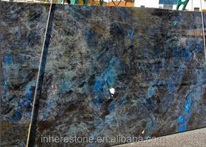 Lastra di granito blu labradorite per controsoffitto cucina prefabbricata in granito