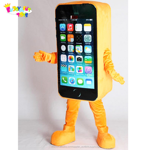 Haute qualité iPhone Costume De Mascotte de Téléphone <span class=keywords><strong>portable</strong></span> Apple iPhone Costume De Mascotte Adultes pour vente - Product Image 1