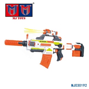 Pistolas de juguete de alta calidad para niños, carcasa eléctrica de bala suave, eyección de plástico, kits de construcción <span class=keywords><strong>diy</strong></span> - Product Image 6