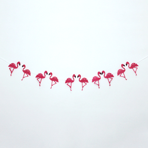 Festa di matrimonio festa nuziale festa estiva Hawaii forniture a tema tropicale Flamingo <span class=keywords><strong>Aloha</strong></span> Banner Luau forniture per feste Set - Product Image 3
