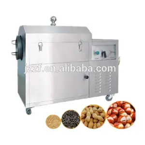 Rotary Drum Peanut Nuts Roaster Machine/Ground Nut Roaster