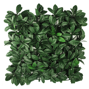 Système de panneaux muraux suspendus en fibre plastique verte d'intérieur Songyu, <span class=keywords><strong>jardin</strong></span> vertical, mur végétal artificiel, feuilles pour l'aménagement paysager - Product Image 1