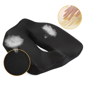 Visco Polyurethane Memory Foam Chair Seat <strong>Cushion</strong> <strong>Sciatica</strong> Relief Memory Foam Coccyx Hemorrhoid Seat <strong>Cushion</strong> for Office Chair - Product Image 6
