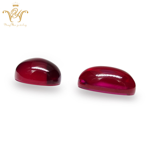 Hotsale piedra sintética forma <span class=keywords><strong>Oval</strong></span> gemas de vidrio comprar piedras preciosas en línea - Product Image 3