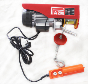 PA-400 400 kg palan électrique <span class=keywords><strong>Mini</strong></span> câble électrique câble palan poulie de levage