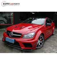 C63 Black Series Body Kits Fit for W204 C63 2011Year Wide Body Kits