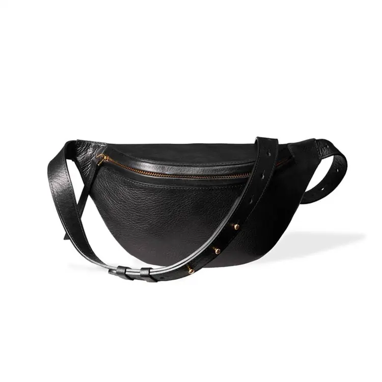 2022 designer black fanny pack Stylish fashion unisex bum bag men women waist bag chest bag customized logo