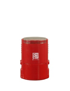 Personnalisé tampon en caoutchouc 40 mm cachet de l'<span class=keywords><strong>entreprise</strong></span> échantillon livraison avec couvercle - Product Image 2