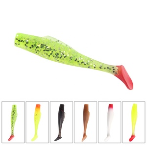 Hunthouse — <span class=keywords><strong>leurre</strong></span> <span class=keywords><strong>souple</strong></span> TPR avec queue en T, appât artificiel idéal pour l'alose, 8cm, 5g - Product Image 2