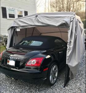 Structure en tube d'acier, mobile, portable, pliable, en tissu polyester, capot de moto, voiture, abri de <span class=keywords><strong>parking</strong></span>, auvent - Product Image 5