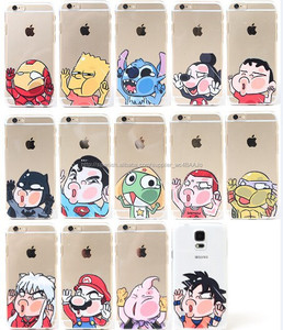 Lindo de la familia de simpson cabeza de dibujos animados de tpu suave divertido case para iPhone 6 más - Product Image 5