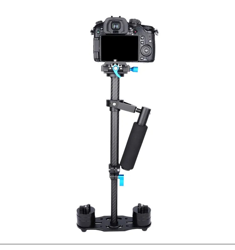 40cm Filme De Fibra De Carbono Steadicam Estabilizador de Mão-held Micro Equipamentos para Câmeras DSLR Filmadoras S40T handheld steadycam