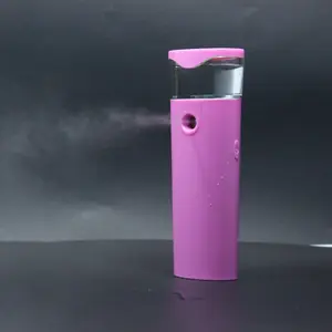 Popular mini eléctrico cara inhalador de vapor, optima vapor para uso doméstico y el uso del salón