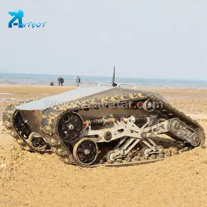 Đáng Tin Cậy Và Giá Rẻ Cầu Thang Climber Robot Chassis Bánh Xe Phụ Tùng Cho Cao Su Tracks Snowmobile Bán Buôn