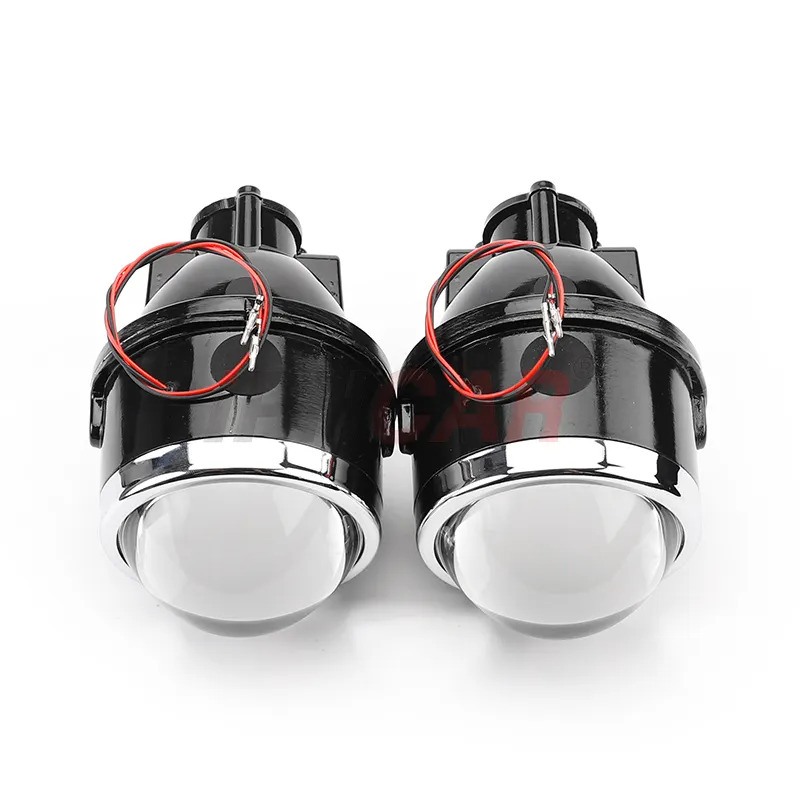 IPHCAR 뜨거운 판매 안개 램프 제조 2.5 인치 M611 크세논 프로젝터 안개등 범용 자동차
