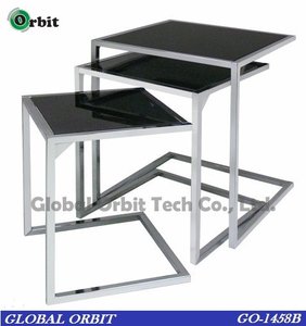 Mesa de centro de anidación de metal moderna para uso doméstico para muebles de sala de estar - Product Image 4
