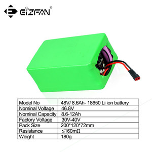 Efan <span class=keywords><strong>Eizfan</strong></span> 48 V/8.6Ah 18650 Xe Đạp Điện Pin Ebike 48 Volt Pin Lithium - Product Image 2