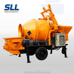 Pompa Mixer Beton Mini, Pompa Beton dengan Mixer - Product Image 3