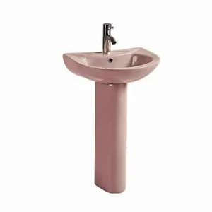 Nice pink pedestal sink for sale Buy The Most Stylish And Innovative Pink Pedestal Sink Alibaba Com