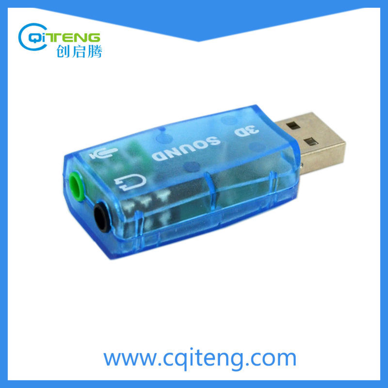 Завод USB до 5.1 звуковая карта, USB к 3D внешний звуковой карты звук адаптер