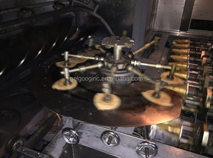 Tự động Flat Miệng Ice Cream Nón Đường Làm Dòng Máy/Gas Cán Nón Đường Thiết Bị Sản Xuất - Product Image 4