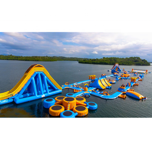 Equipo de parque acuático hecho a medida Parque acuático flotante inflable grande Parque acuático inflable comercial para niños y adultos - Product Image 6