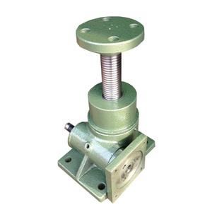 1-200Ton Manual/Bermotor Lifting Jack-SWL25 Mekanik Worm Gear Screw Jack/Acme Screw Lift