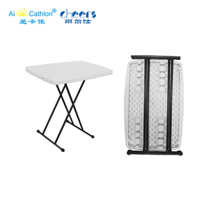 De plástico mesa Personal ajustable portátil pequeña mesa plegable - Product Image 2
