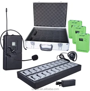 WUS069 Wireless in ear-hook system for conference and church, school tourist devices, group guiding