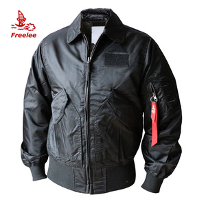 Chaqueta de vuelo impermeable de nailon para hombre de primavera, de color P/2 - Product Image 1
