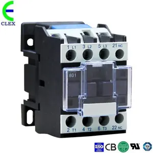 Contactor de CA 1201 equivalente al contactor de CA de la serie Chint CJX2