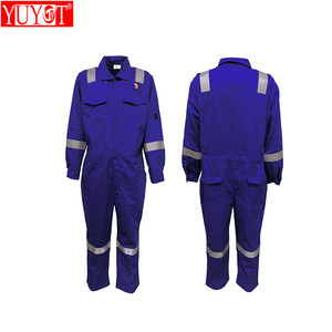 Vente chaude sécurité coton sergé tissu globale vêtements de sécurité vêtements de travail vêtement - Product Image 2