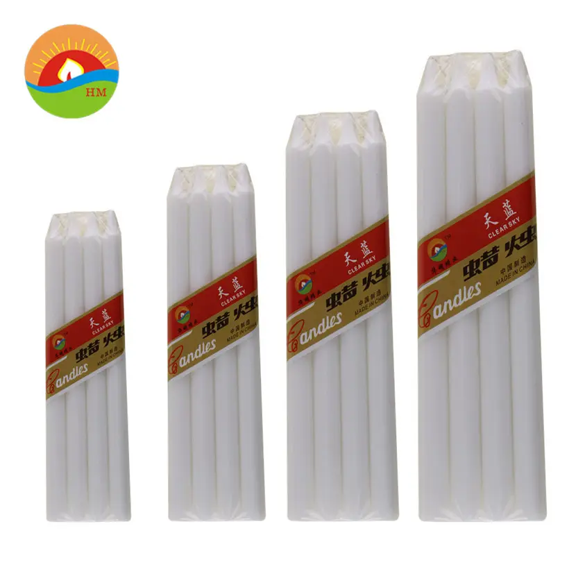 Professionale candele della colonna bianca fabbrica/produzione di candele pilastro bianco