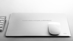 Original Xiaomi Metal MousePad pequeño tamaño Alfombrillas Ratón de <span class=keywords><strong>la</strong></span> Computadora Aluminio Lujo Simple Delgado Frosted Mate - Product Image 2