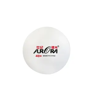 Heiße verkäufe AURORA 40 mm + günstige preis tischtennis bälle angepasst logo ping pong bälle