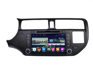 Upsztec android 10.0 player de rádio de carro 8 ", touchscreen de toque para kia <span class=keywords><strong>k3</strong></span> rio 2011-2015 <span class=keywords><strong>dvd</strong></span> de navegação de carro com tv