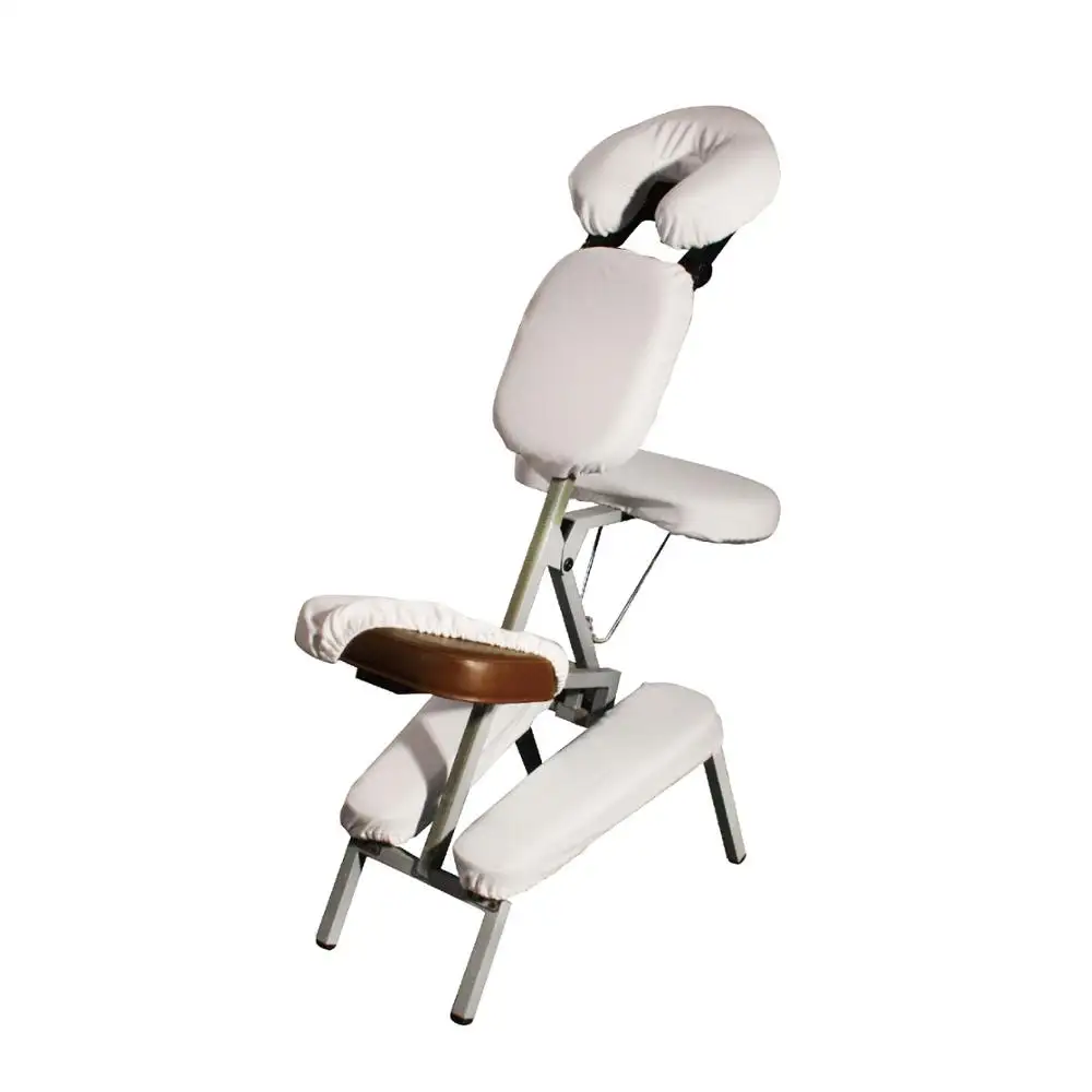 Caixa de cadeira de massagem mt, capa em algodão luxuosa para cadeira de massagem