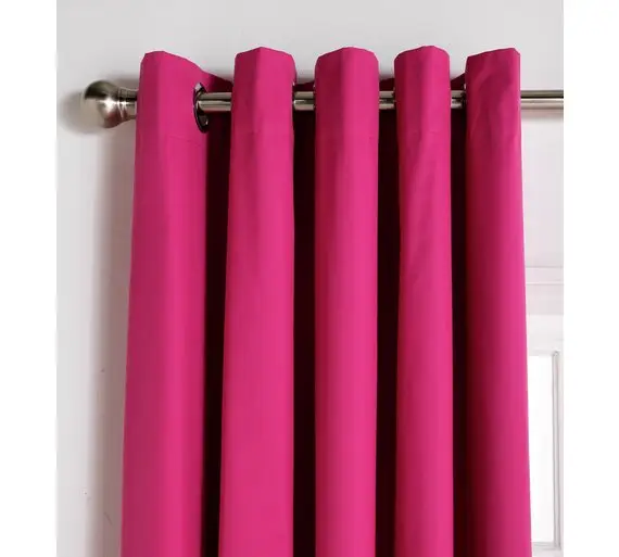 Blackout Thermal Curtains - 168x229cm - Fuchsia