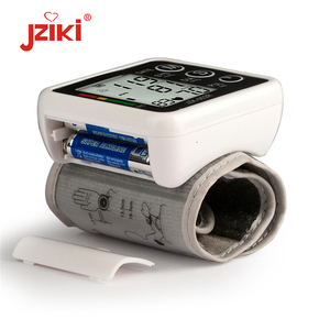 Preço de fábrica barato Jziki Monitor Digital BP Relógio Portátil Máquina De Pressão Arterial De Pulso para Uso Doméstico