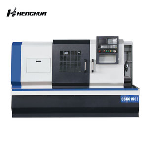 CSK6150 تايوان آلة مخرطة باستخدام الحاسب الآلي تحكم مخرطة الخشب سعر مع قوة عالية توسيع النقل مناسبة لقطع الثقيلة - Product Image 2