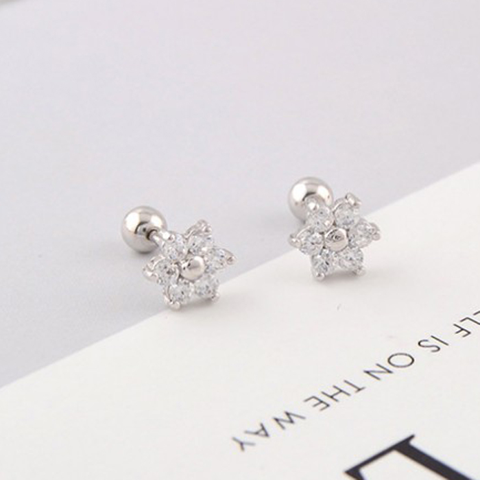 Silver/clear