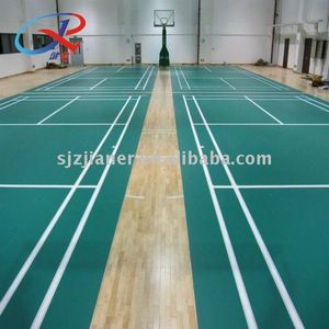 bádminton interior de <span class=keywords><strong>campo</strong></span> de la superficie <span class=keywords><strong>del</strong></span> piso - Product Image 1