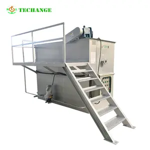 Water Machine Air Flotation Machine DAF Dissolved Air Floatation For Laundry Water Recycling