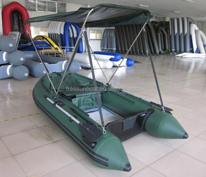 เรือประมงพองพีวีซี Hypalon เรือประมงยางเรือพองที่มีมอเตอร์ขนาดใหญ่พองความเร็วกีฬาเรือกู้ภัย