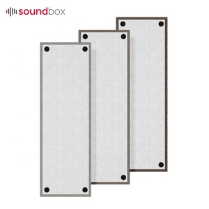 Standard europeo <span class=keywords><strong>Pannelli</strong></span> Suono Acustico Pannello Acustico Case Prefabbricate E Decorazione Della Parete di Piastrelle Fonoassorbente Pannello Acustico