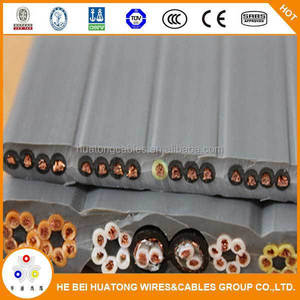 สายเคเบิลควบคุมลิฟต์แบบแบนยืดหยุ่น H05VVH6-F / H07VVH6-F พร้อมฉนวนยางหรือพีวีซี - Product Image 4