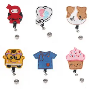 Wholesale wholesale interchangeable nurse id badge reel With Many  Innovative Features 