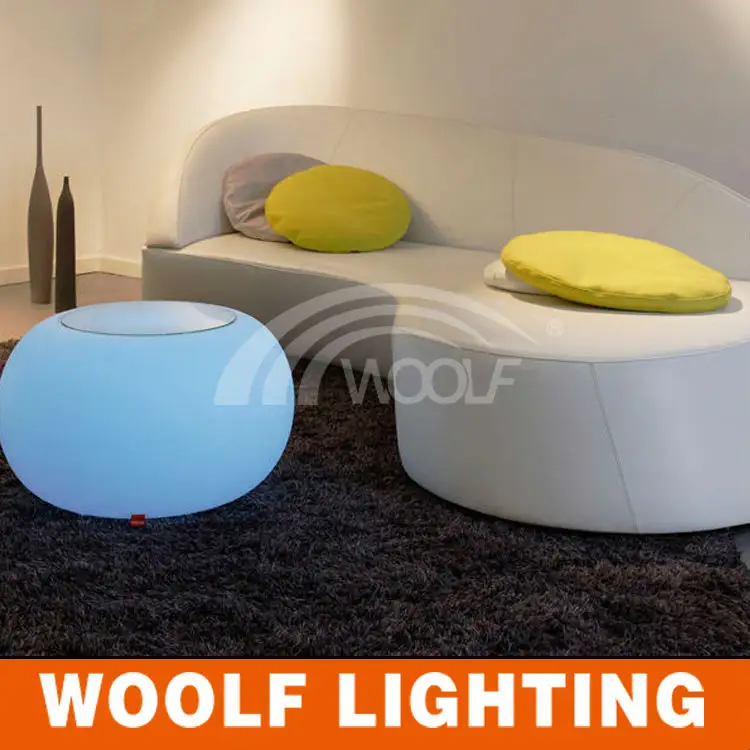 impermeable rgb led de luz de plástico moderno muebles para el hogar