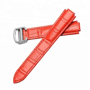 Cinturini per orologi in vera <span class=keywords><strong>pelle</strong></span> di vitello di marca di ricambio - Product Image 4
